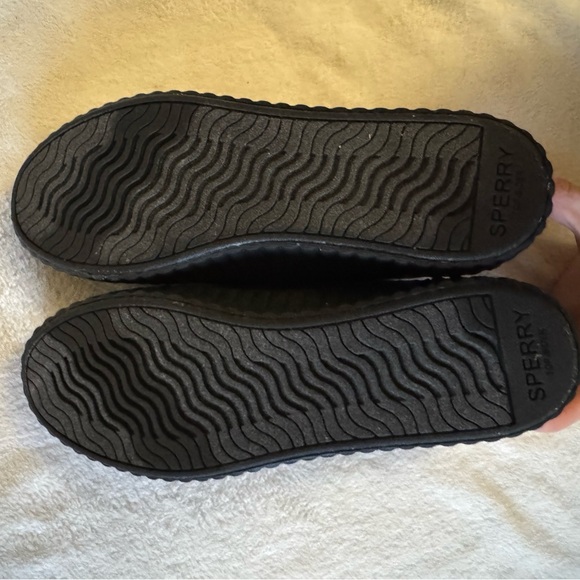 NEW Sperry Pier Wave Canvas Platform Lace Up Sneakers - Picture 6 of 9